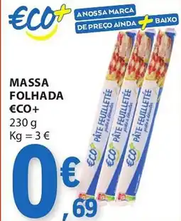 E.Leclerc Massa folhada €co+ promoção