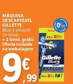E.Leclerc Máquina descartável gillette promoção