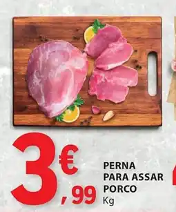 E.Leclerc Perna para assar porco promoção