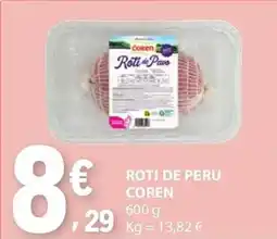 E.Leclerc Roti de peru coren promoção