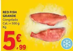 E.Leclerc Red fish grande promoção