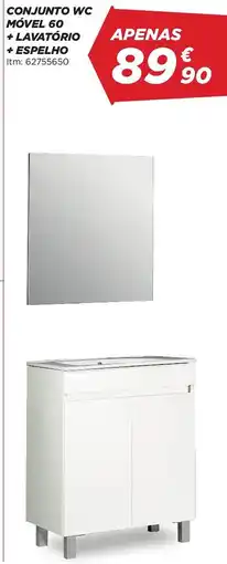 Bricomarché Conjunto wc movel 60 promoção