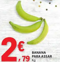 E.Leclerc Banana para assar promoção