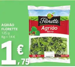 E.Leclerc Agrião florette promoção