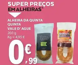 E.Leclerc Alheira da quinta vale d'ague promoção