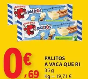 E.Leclerc Palitos a vaca que ri promoção