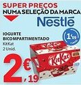 E.Leclerc Iogurte bicompartimentado nestle kitkat promoção