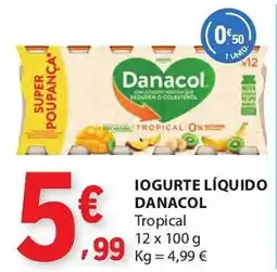 E.Leclerc Iogurte líquido danacol promoção