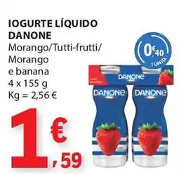 E.Leclerc Iogurte líquido danone promoção
