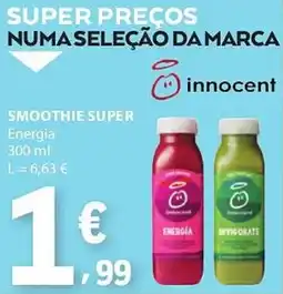 E.Leclerc Smoothie super innocent promoção