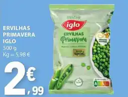 E.Leclerc Ervilhas primavera iglo promoção