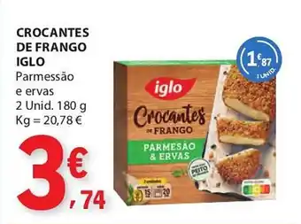 E.Leclerc Crocantes de frango iglo promoção