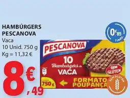 E.Leclerc Hamburgers pescanova promoção