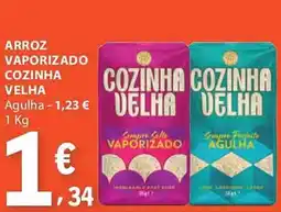 E.Leclerc Arroz vaporizado cozinha velha promoção