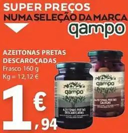 E.Leclerc Azeitonas pretas descaroçadas promoção