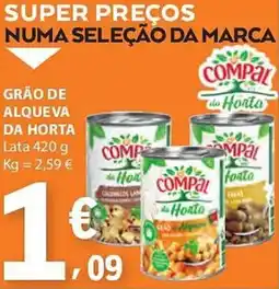 E.Leclerc Grão de alque va da horta lata promoção