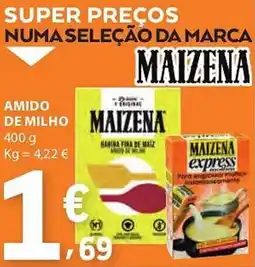 E.Leclerc Amido de milho maizena promoção