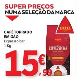 E.Leclerc Café torrado em gão expresso bar promoção
