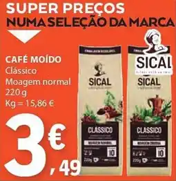 E.Leclerc Café moído sical promoção