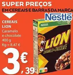 E.Leclerc Cereais lion nestle promoção