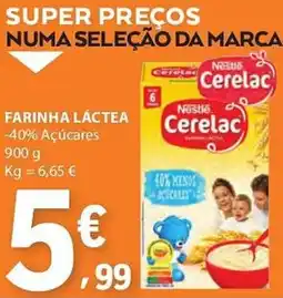 E.Leclerc Farinha láctea nestle promoção