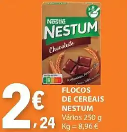 E.Leclerc Flocos de cereais nestum vários promoção