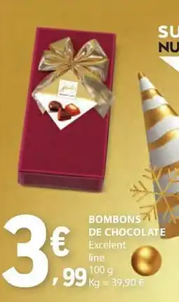 E.Leclerc Bombons de chocolate promoção