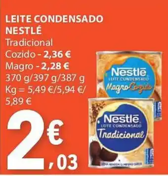 E.Leclerc Leite condensado nestlé promoção