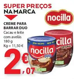 E.Leclerc Creme para barrar duo promoção