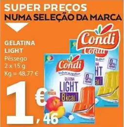 E.Leclerc Gelatina light promoção