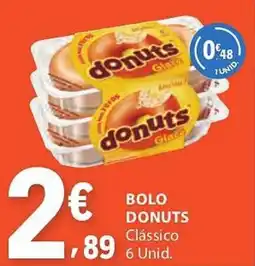 E.Leclerc Bolo donuts clássico promoção