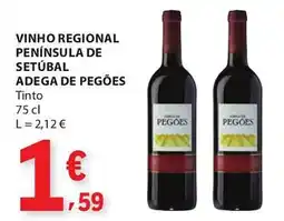 E.Leclerc Vinho regional península de setúbal adega de pegões promoção