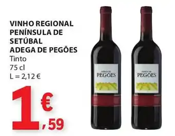 E.Leclerc Vinho regional península de setúbal adega de pegões promoção