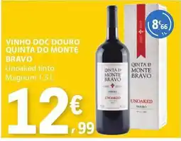 E.Leclerc Vinho doc douro quinta do monte bravo promoção