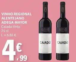 E.Leclerc Vinho regional alentejano adega mayor caiado tinto promoção