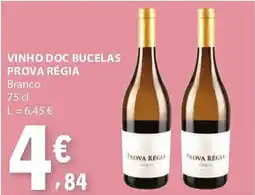 E.Leclerc Vinho doc bucelas prova régia promoção
