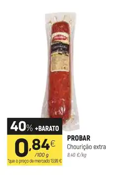 Coviran PROBAR Chourição extra promoção
