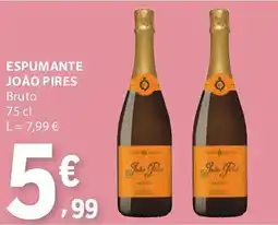 E.Leclerc Espumante joão pires bruto promoção