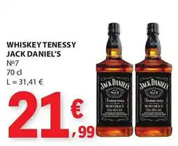 E.Leclerc Whiskey tenessy jack daniel's promoção