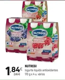 Coviran NUTREGI logurte líquido antioxidantes promoção