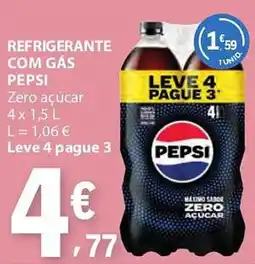 E.Leclerc Refrigerante com gás pepsi promoção