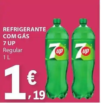 E.Leclerc Refrigerante com gás 7 UP regular promoção