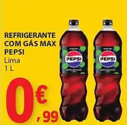 E.Leclerc Refrigerante com gás max pepsi promoção