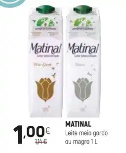 Coviran MATINAL Leite meio gordo ou magro promoção