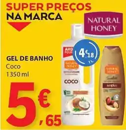 E.Leclerc Gel de banho coco promoção