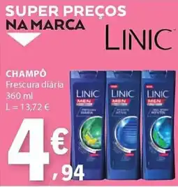 E.Leclerc Champô frescura diária promoção