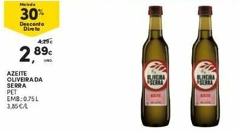 Continente Azeite Oliveira da Serra Pet 0,75L promoção