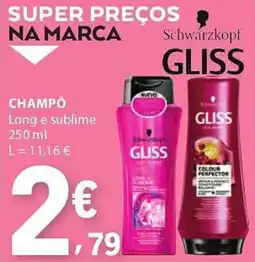 E.Leclerc Schwarzkopf Gliss Champo promoção