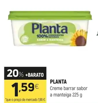 Coviran PLANTA Creme barrar sabor a manteiga promoção