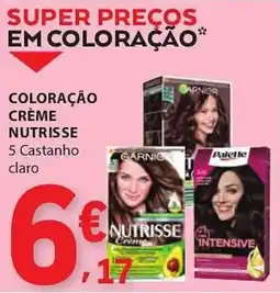 E.Leclerc Coloração crème nutrisse promoção